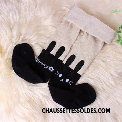 Collant Fille Leggings Épissure Enfant Tous Les Assortis Hiver Coton Bio Noir