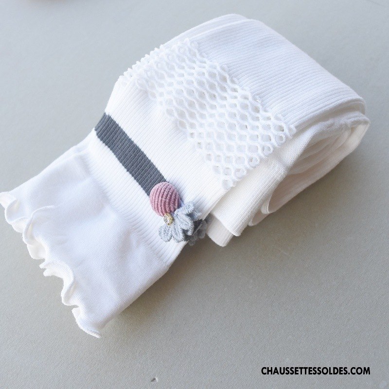 Collant Fille Légère Casual Bébé Milieu Enfant Outwear Gris
