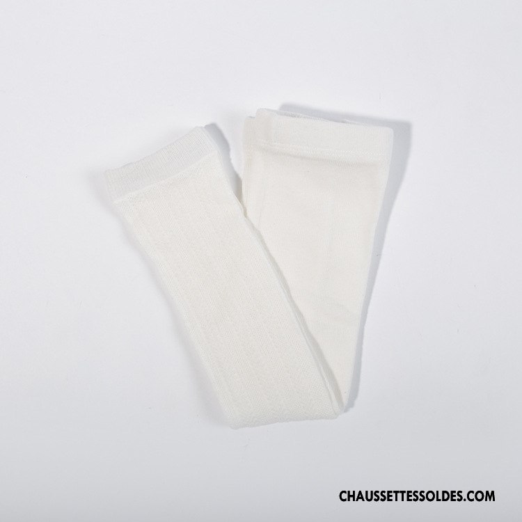 Collant Fille Légère Matelassé Guêtres Leggings Le Nouveau Été Bébé Blanc