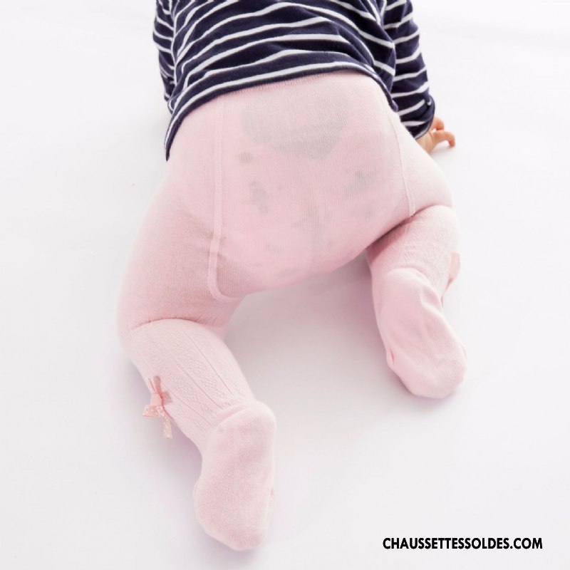 Collant Fille Manuel Matelassé Gros Enfant Leggings Chaussette Bordeaux Rouge