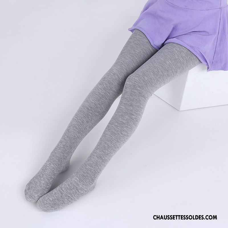 Collant Fille Matelassé Danse Gros Guêtres Leggings Enfant Printemps Blanc Rose