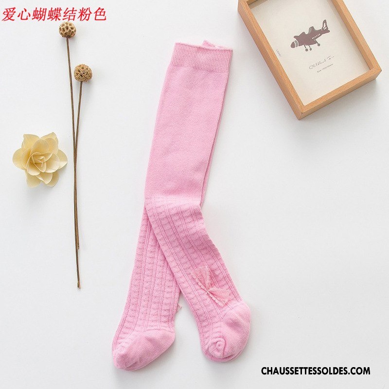 Collant Fille Papillon Bébé Gros L'automne Enfant Guêtres Leggings Rose