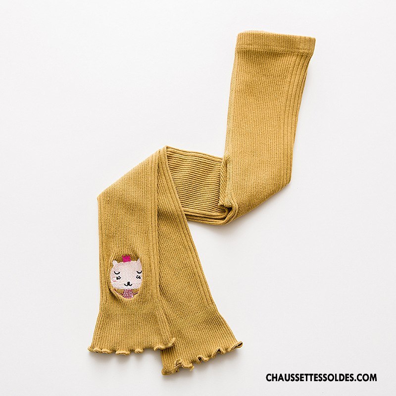 Collant Fille Petit Le Nouveau Printemps Bébé Chaussette Dessin Animé Rose