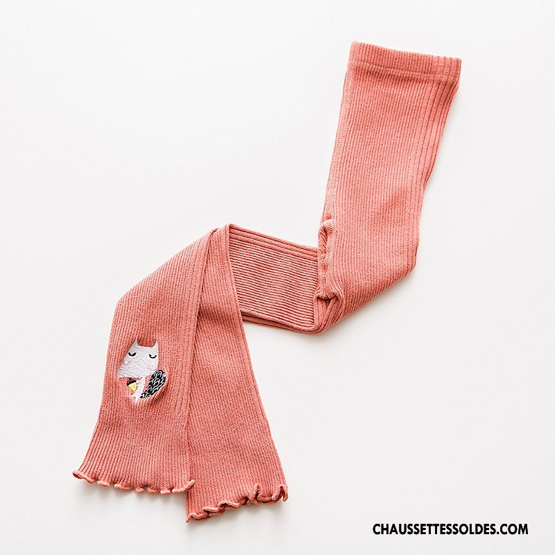 Collant Fille Petit Le Nouveau Printemps Bébé Chaussette Dessin Animé Rose