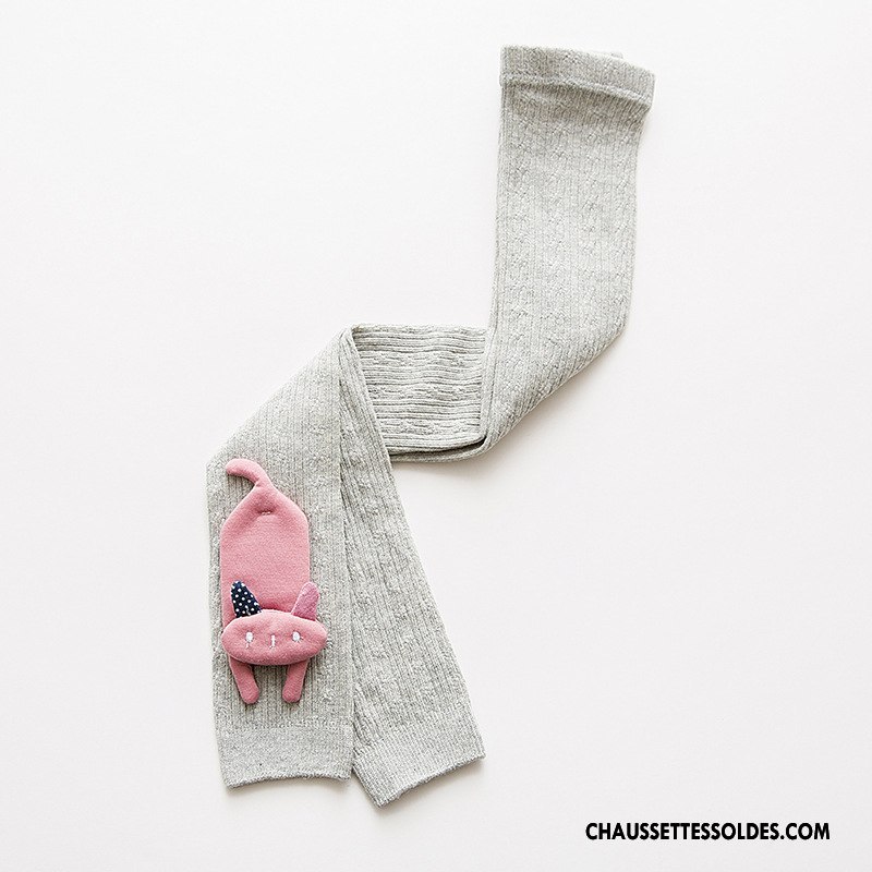 Collant Fille Petit Le Nouveau Printemps Bébé Chaussette Dessin Animé Rose