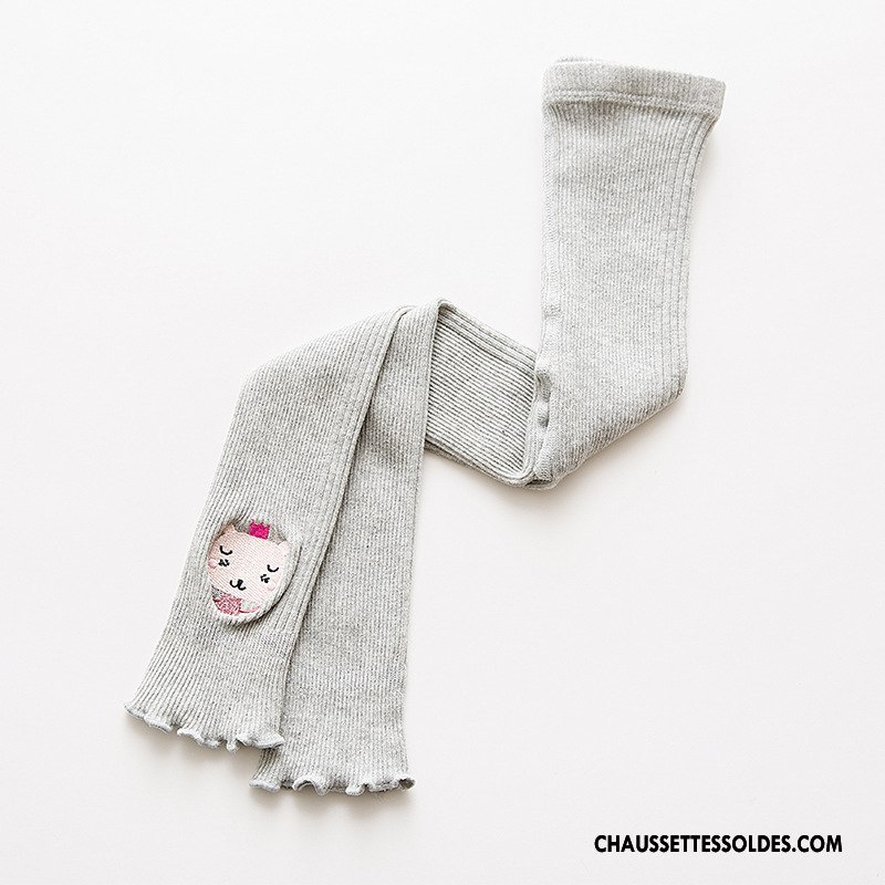 Collant Fille Petit Le Nouveau Printemps Bébé Chaussette Dessin Animé Rose