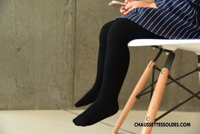 Collant Fille Printemps Femme Le Nouveau Matelassé Gros Enfant Bleu