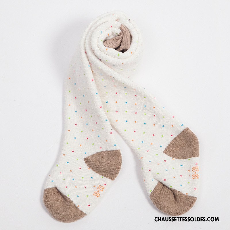 Collant Fille Renforcé Enfant Matelassé Terry Bébé Guêtres Leggings Rose