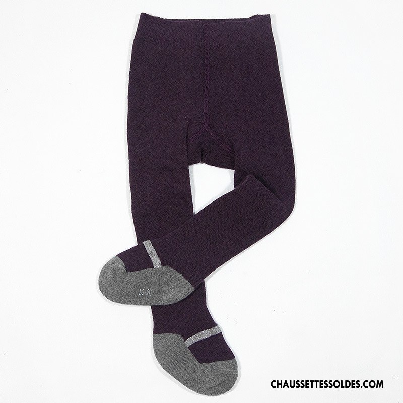 Collant Fille Renforcé Enfant Matelassé Terry Bébé Guêtres Leggings Rose