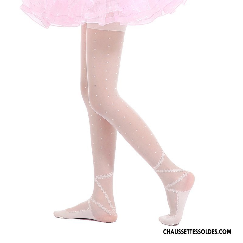 Collant Fille Respirant Le Nouveau Très Mince Été Ballet Enfant Blanc