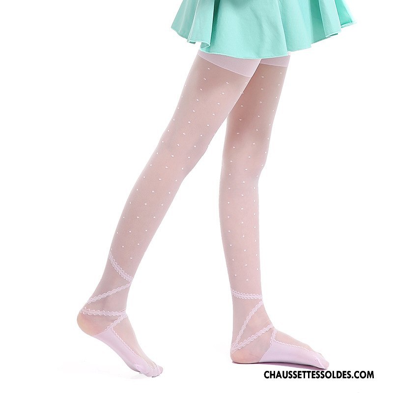 Collant Fille Respirant Le Nouveau Très Mince Été Ballet Enfant Blanc