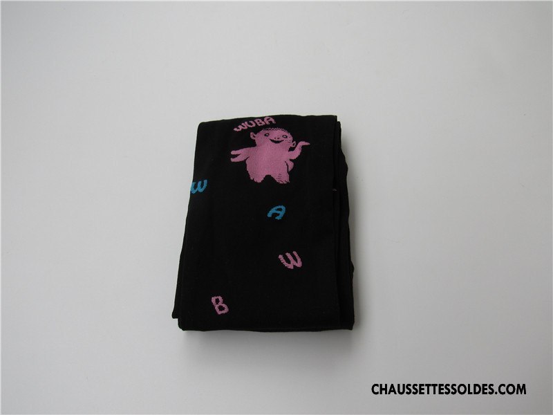 Collant Fille Style Chaud Enfant Dessin Animé Collant Panty Printemps Femme Couleurs De Bonbons Rose
