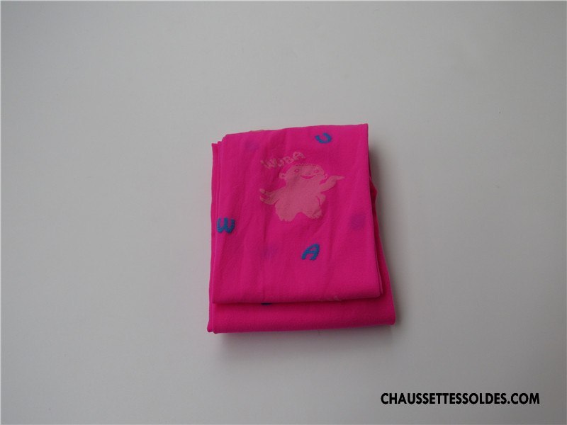Collant Fille Style Chaud Enfant Dessin Animé Collant Panty Printemps Femme Couleurs De Bonbons Rose