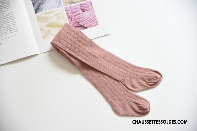Collant Fille Tous Les Assortis Matelassé Printemps Bébé Guêtres Leggings Le Nouveau Marron / Brun