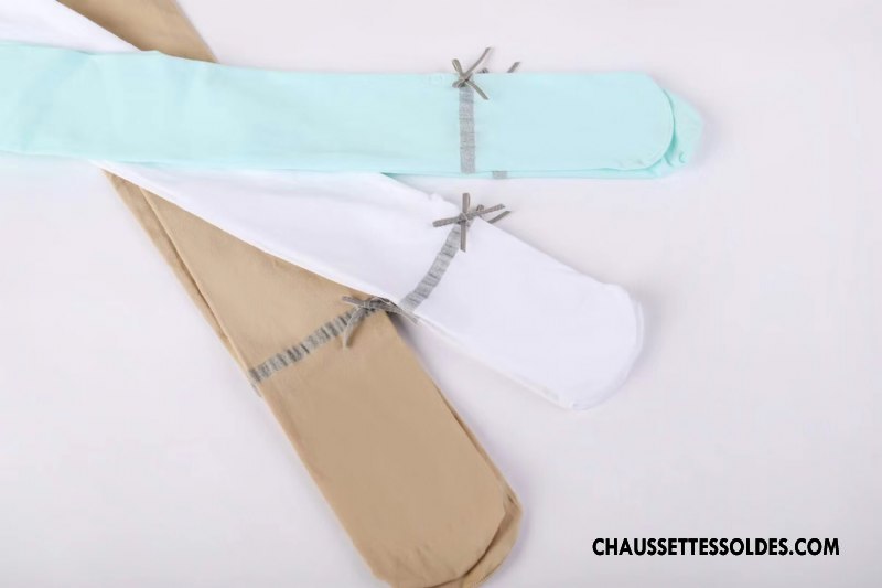 Collant Fille Été Enfant Velours Femme Chaussette De Noël Style Chaud Bleu