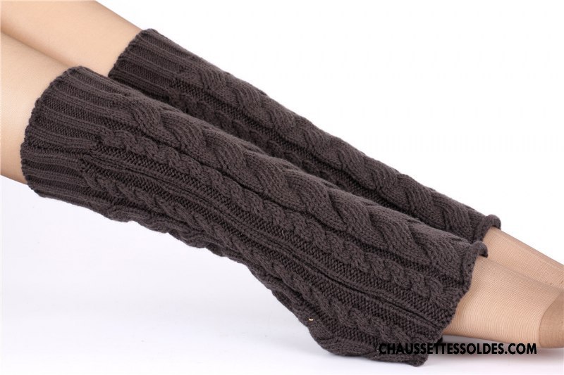 Guêtres Femme Chaussette Le Nouveau Gros Thermiques L'automne En Maille