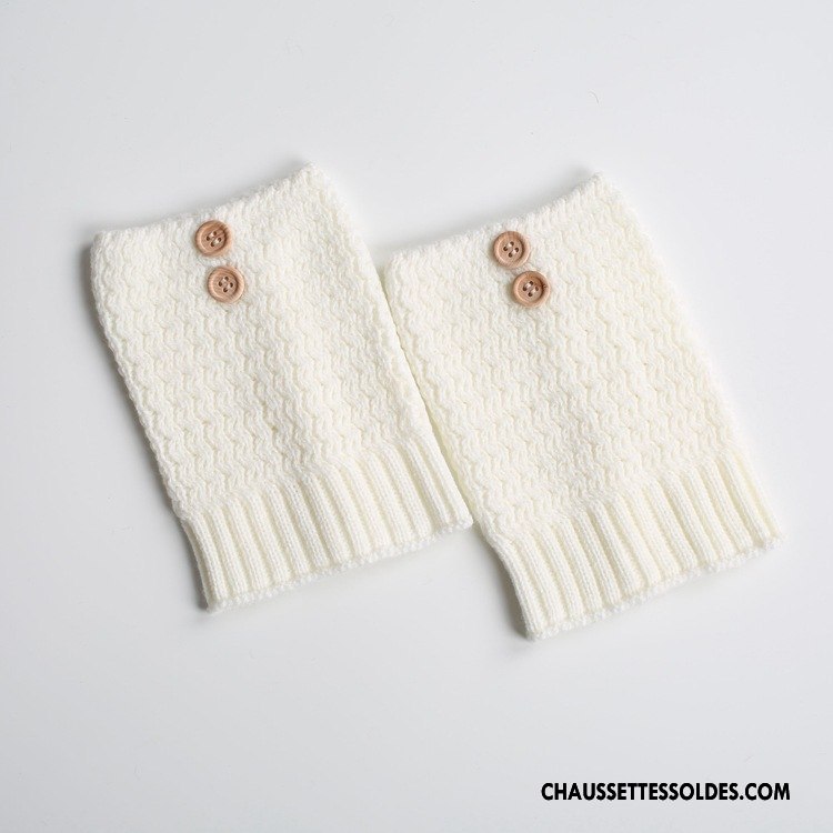 Guêtres Femme Kaki Bouton En Maille Le Nouveau Yoga Court