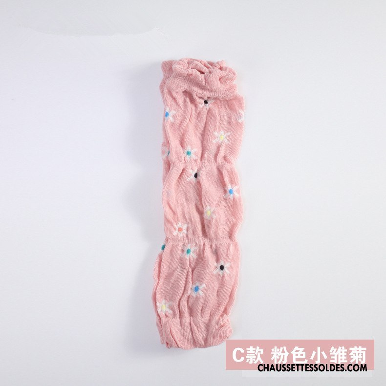Guêtres Fille Coton Bio Chaussette Bébé Homme Bonbons Été Jaune