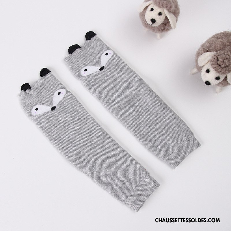 Guêtres Fille Genouillère Bébé Manchette Enfant Hiver Antidérapant Marron / Brun