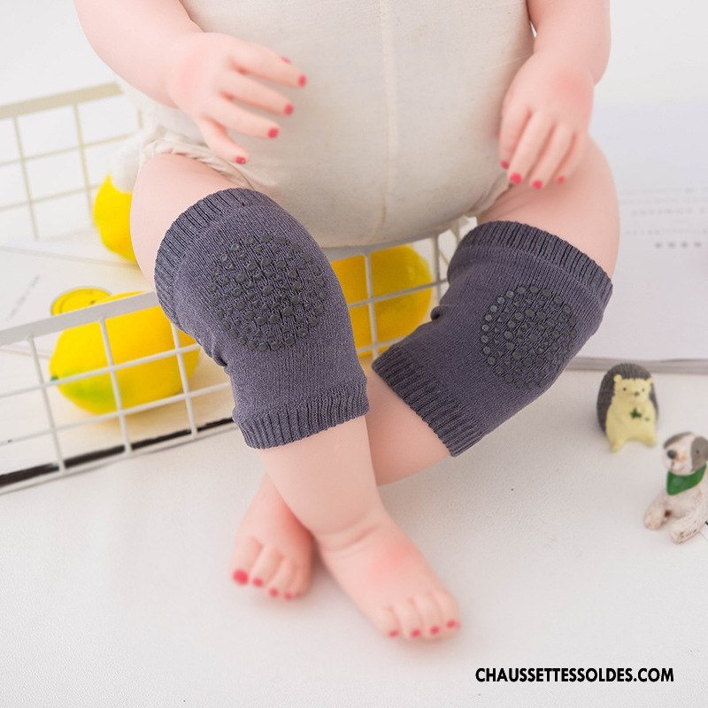 Guêtres Fille Genouillère Été Bébé Matelassé Terry Protection Environnementale Bleu
