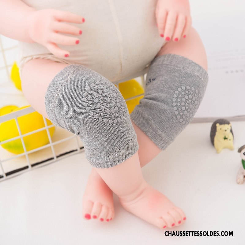 Guêtres Fille Genouillère Été Bébé Matelassé Terry Protection Environnementale Bleu