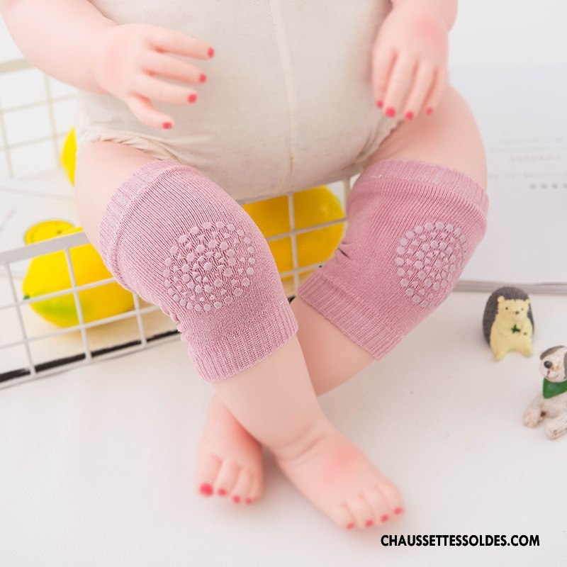 Guêtres Fille Genouillère Été Bébé Matelassé Terry Protection Environnementale Bleu