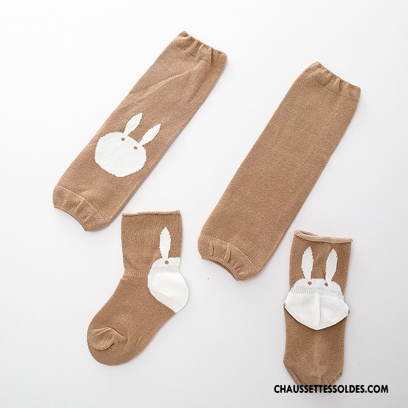 Guêtres Fille Longue Chaussette Bouche Libre Le Nouveau Printemps Genouillère Blanc