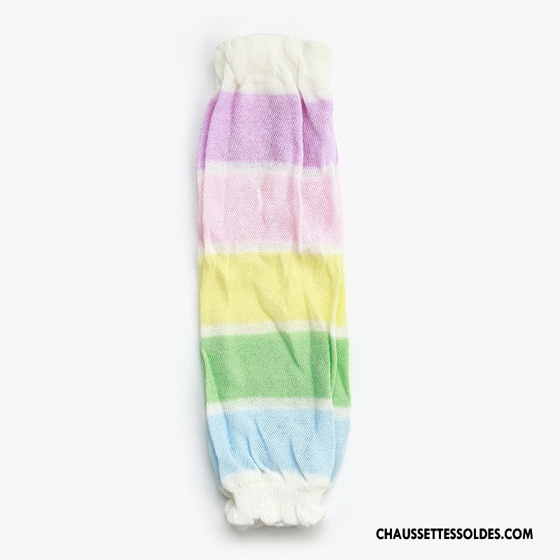 Guêtres Fille Légère Enfant 100% Coton Crème Solaire Respirant Homme Jaune