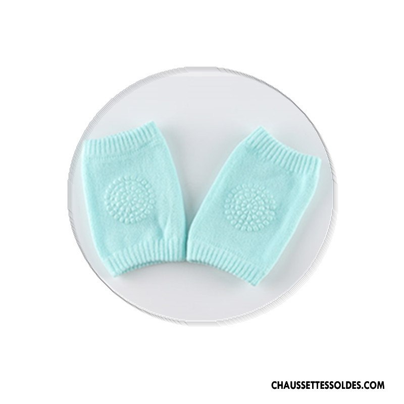 Guêtres Fille Matelassé Silicone Bébé Printemps Été Enfant Bleu