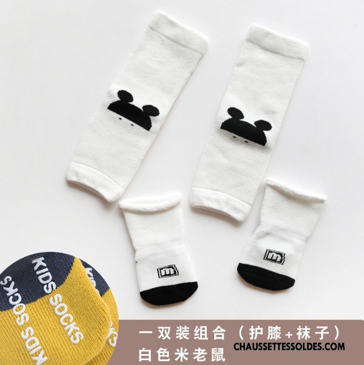 Guêtres Fille Renforcé Ensemble Chaussette Hiver Thermiques L'automne Blanc