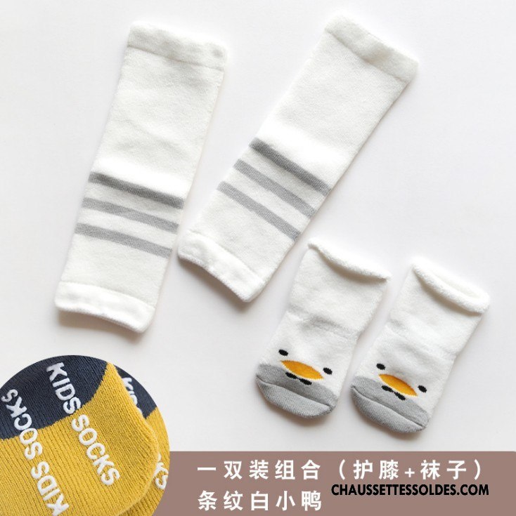 Guêtres Fille Renforcé Ensemble Chaussette Hiver Thermiques L'automne Blanc