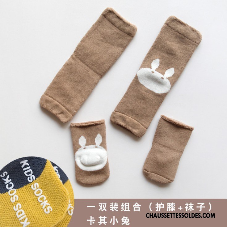 Guêtres Fille Renforcé Ensemble Chaussette Hiver Thermiques L'automne Blanc