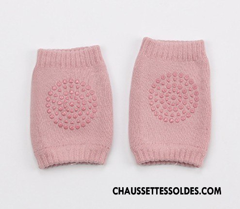 Guêtres Garçon Coton Bio Genouillère Engrener Enfant Chaussette Antidérapant Gris
