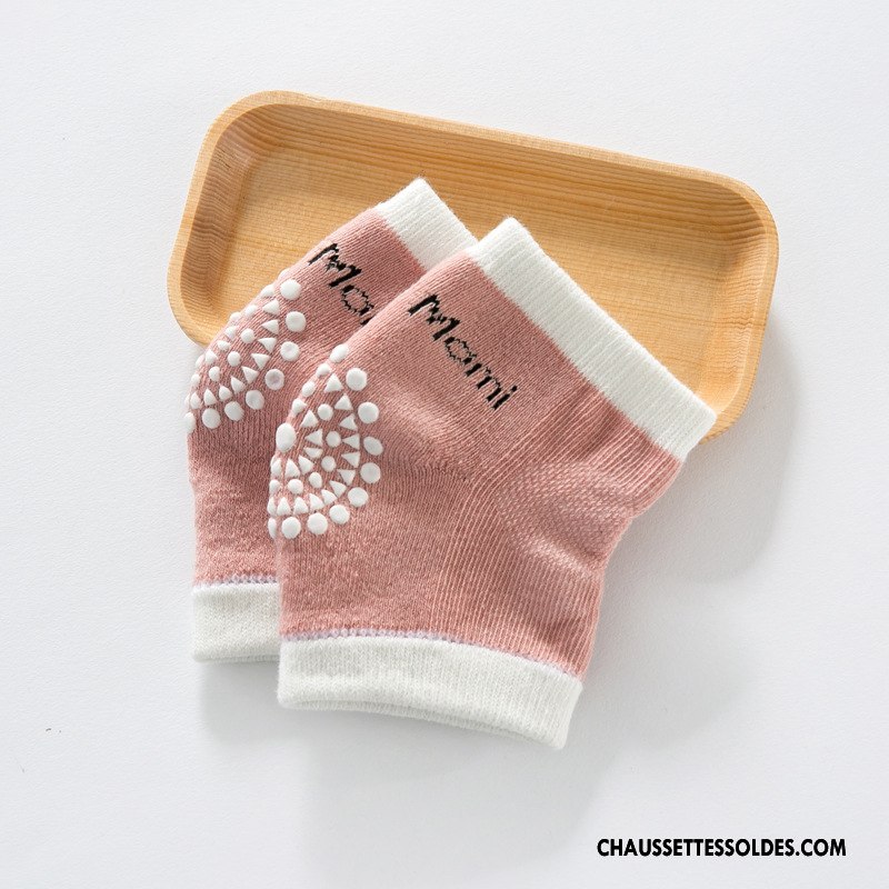 Guêtres Garçon Genouillère Enfant Antidérapant Chaussette Terry Bébé Vert