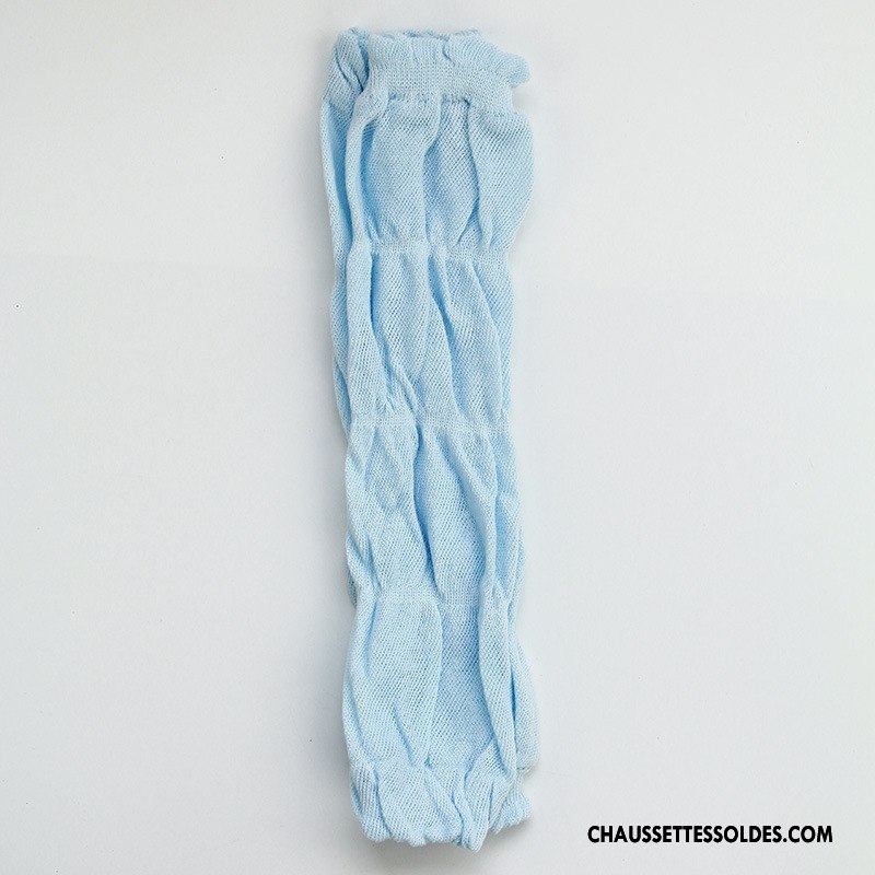 Guêtres Garçon Genouillère Été Bonbons Chaussette Coton Bio Femme Bleu