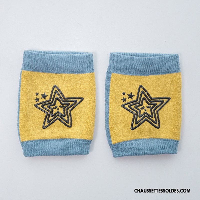 Guêtres Garçon Printemps Bébé Incassable Enfant Genouillère Été Bleu