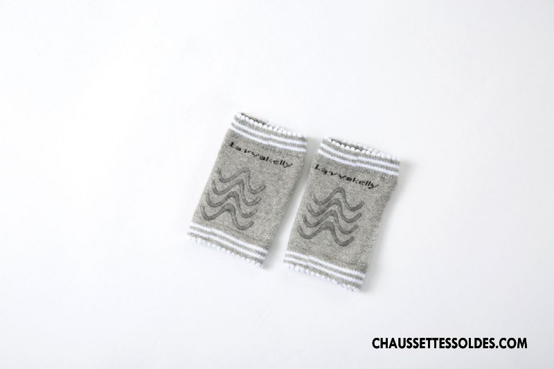 Guêtres Garçon Été Bébé Antidérapant Genouillère Chaussette Mouvement Noir