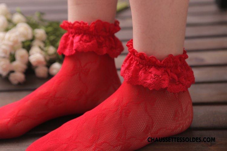 1 Paire De Chaussettes Habillées De Style Princesse Pour Filles