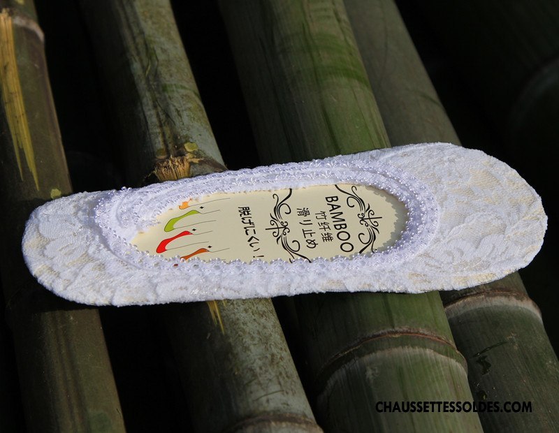 Bas Bas De Soie Femme Printemps Chaussette Dentelle Chaussette Basse Coupée Dame Invisible Violet Clair