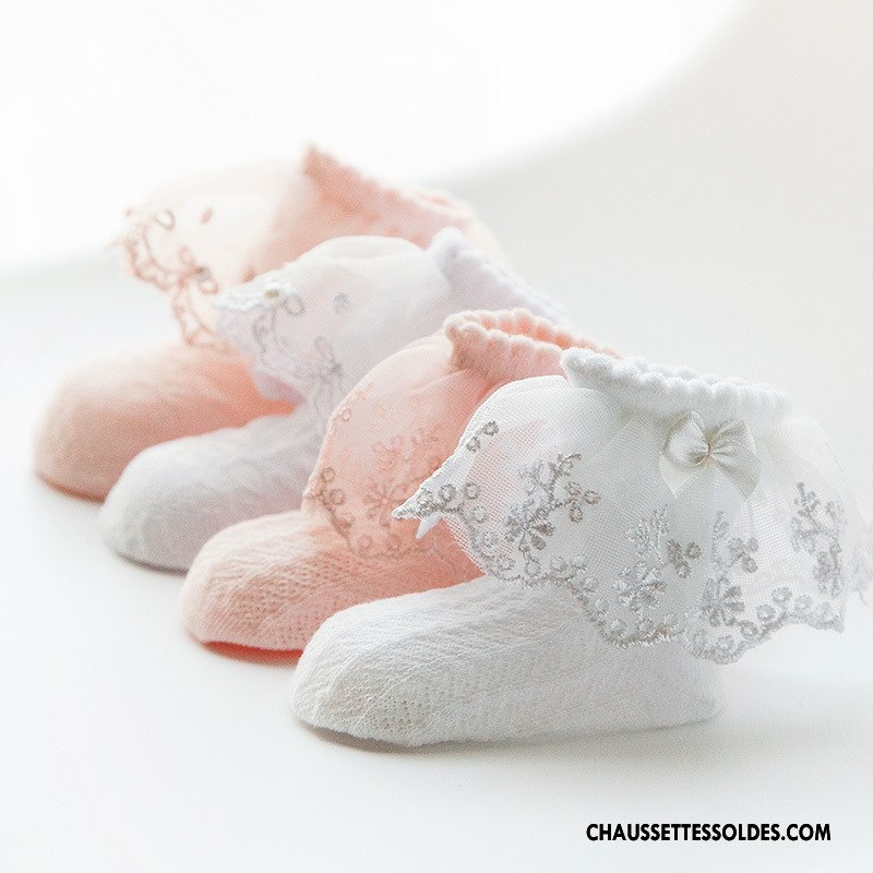 Bas Bas De Soie Fille Le Nouveau Courte Enfant Bébé Femme Chaussette Blanc