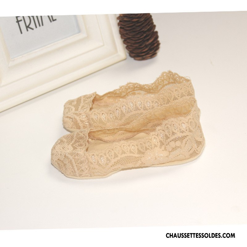 Bas Bas De Soie Fille Été Chaussette Basse Coupée Chaussette Courte Printemps Femme Enfant