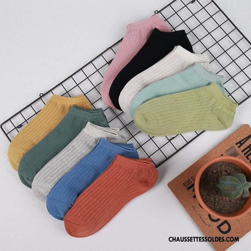 Chaussette Basse Femme Chaussette Basse Coupée Dragon 100% Coton Dame Le Nouveau Multicolore Vert Clair