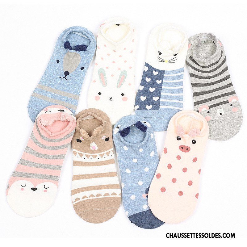 Chaussette Basse Femme Chaussette Basse Coupée Le Nouveau Rose