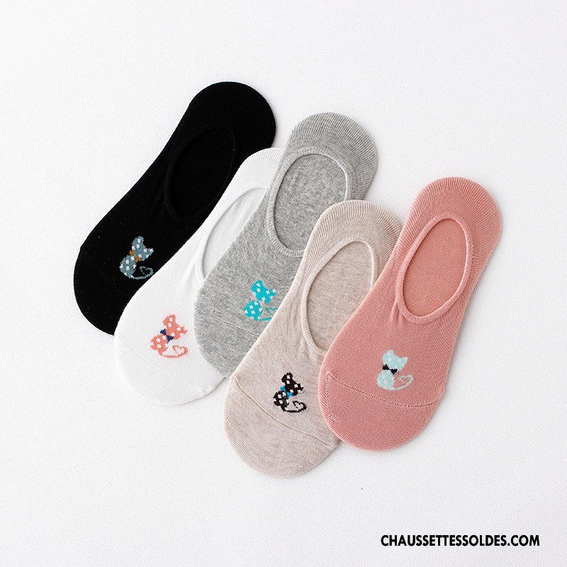 Chaussette Basse Femme Été Invisible Kaki Le Nouveau Chaussette Basse Coupée Printemps