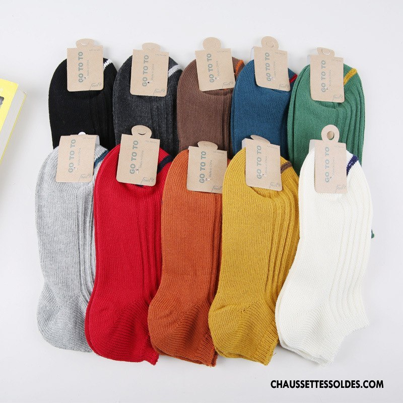 Chaussette Basse Homme Hiver Chaussette Basse Coupée L'automne 100% Coton Lovers Femme