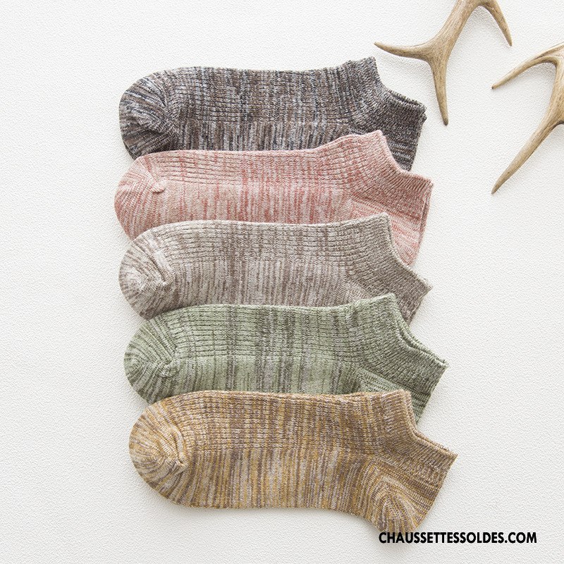 Chaussette Basse Homme Nouvelles Arrivées Chaussette Basse Coupée En Maille Chaussettes En Coton Chaussette Courte Clair