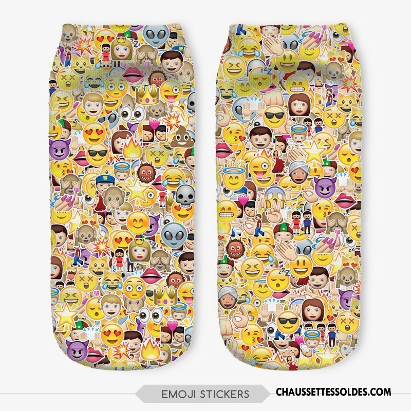 Chaussettes Courtes Femme Adulte Chaussette Courte Chaussette Basse Coupée Le Nouveau Impression Clair