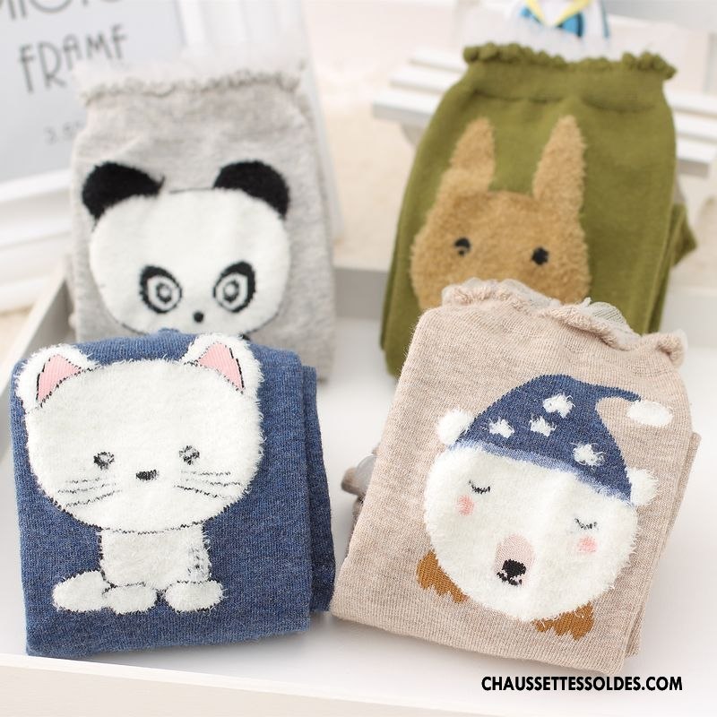 Chaussettes Courtes Femme Dessin Animé Nouvelles Arrivées Bleu