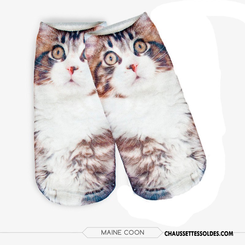 Chaussettes Courtes Femme Modèles Féminins Chaussette Courte Adulte Le Nouveau Chaussette Basse Coupée Invisible Impression Blanc Clair