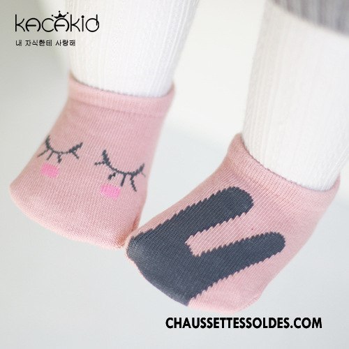 Chaussettes Courtes Fille 100% Coton Petit Enfant Bébé Chaussette Basse Coupée Charmant Rose